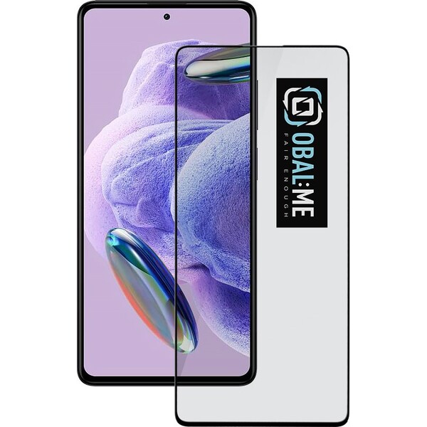 E-shop Obal:Me 5D tvrdené sklo Xiaomi Redmi Note 12 Pro+ 5G čierne