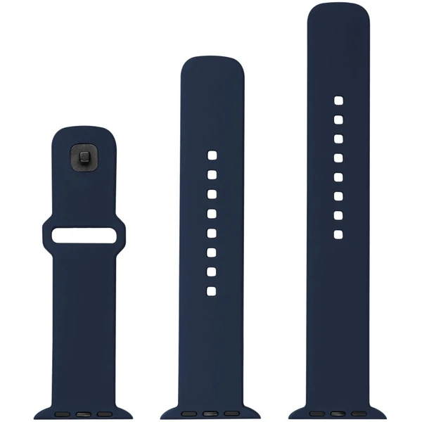 Set silikónových remienkov FIXED Silicone Sporty Strap pre Apple Watch 38/40/41mm, modrý - Remienky - Obrázok NFM2000O01