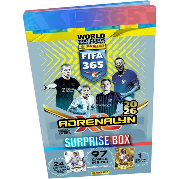 Panini FIFA 365 2025/2026 Adrenalyn - Adventný kalendár - Futbalové karty - Hlavný obrázok
