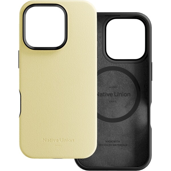 Native Union Active MagSafe kryt iPhone 16 žltý