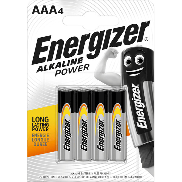 E-shop Energizer LR03 Alkaline Power AAA batéria - 4ks