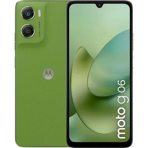 Motorola Moto G06 8GB/256GB DS GSM PANTONE zelený - Mobilné telefóny - Obrázok NGQK000K01