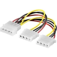 PremiumCord napájacia rozdvojka 5,25 "- 2x 5,25" - Káble a redukcie