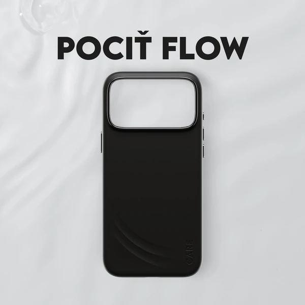 PanzerGlass® CARE Flow kryt s MagSafe Apple iPhone 17 Pro Max čierny - Puzdra - Obrázok NHDH000K01