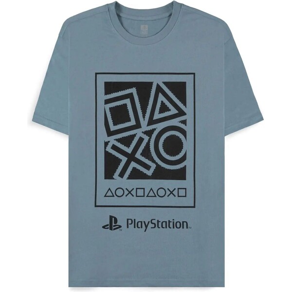 Tričko PlayStation - Icons Blue M