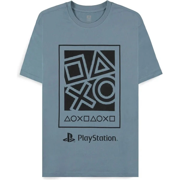 Tričko PlayStation - Icons Blue 2XL - Tričká - Hlavný obrázok