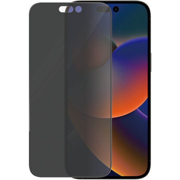 E-shop PanzerGlass™ Ultra-Wide Fit Privacy iPhone 14 Pro Max s inštalačným rámčekom