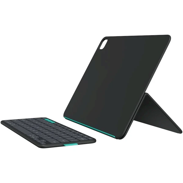 Logitech Flip Folio pre iPad Pro (M4, M5) a Air 11' (M2, M3) CZ grafitové - Puzdra s klávesnicou - Obrázok NI8G000J01