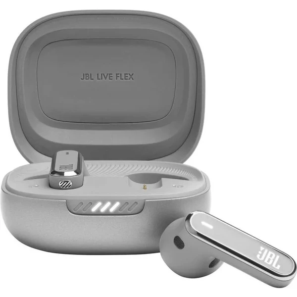 JBL Live Flex sivá - Slúchadlá - Hlavný obrázok