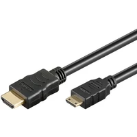 PremiumCord HDMI 1.3/Mini HDMI kábel 1m čierny - Káble a redukcie