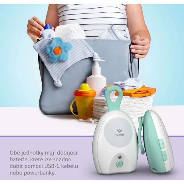 TrueLife NannyTone VM Pocket audio opatrovateľka - Senzory - Obrázok NIUL000K01