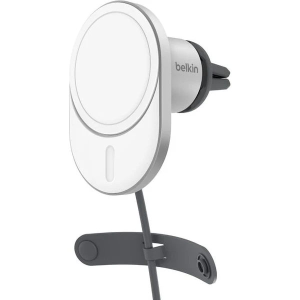 Belkin BOOST CHARGE ™ Qi2 Magnetický držiak s nabíjaním do auta, 15W, bez adaptéra, šedý - Držiaky - Hlavný obrázok
