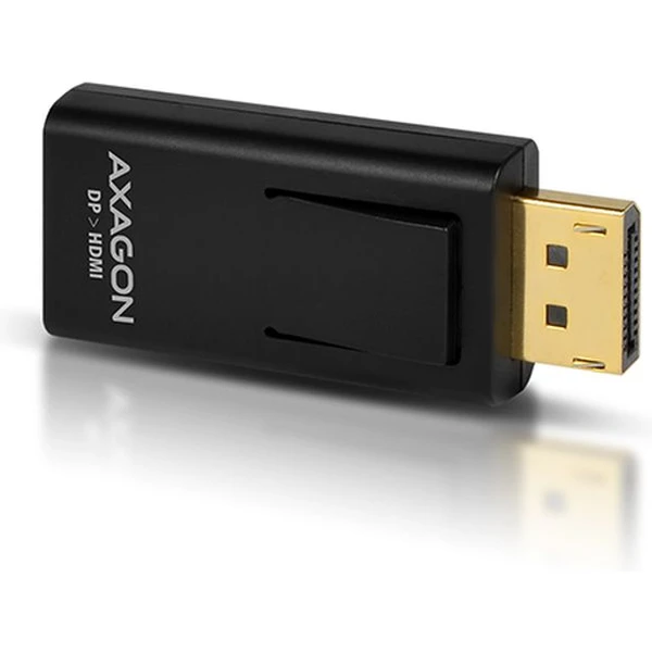 AXAGON DisplayPort/HDMI redukcia čierna - Káble a redukcie - Hlavný obrázok