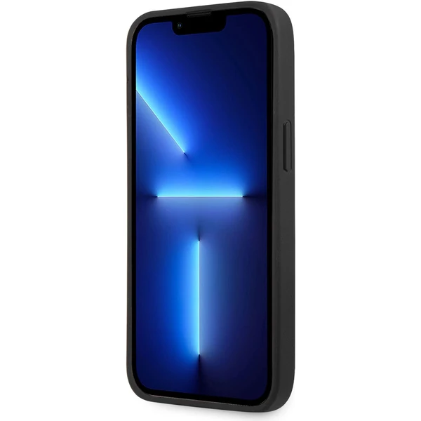 Guess PU 4G Metal Logo kryt iPhone 14 Pro sivý - Puzdra - Obrázok NKUF100501
