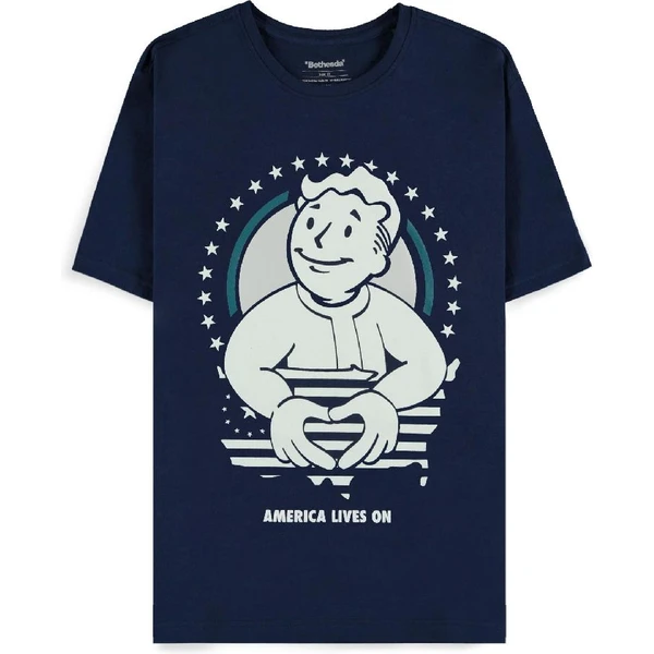 Tričko Fallout - America Lives On 2XL - Tričká - Hlavný obrázok