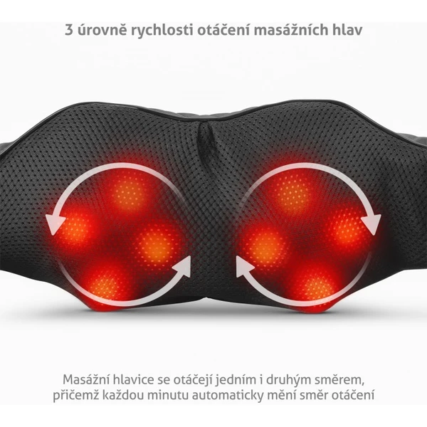 TrueLife RelaxBack B6 Charge masážny golier - Masážny prístroj - Obrázok NL42000N01