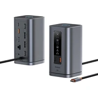 Baseus Spacemate RD-1 dokovacia stanica 11v1, 100W 2xUSB-C, 3xUSB, 2xHDMI, 2x DP, 1xRJ45, 3,5mm jack - Dokovacie stanice