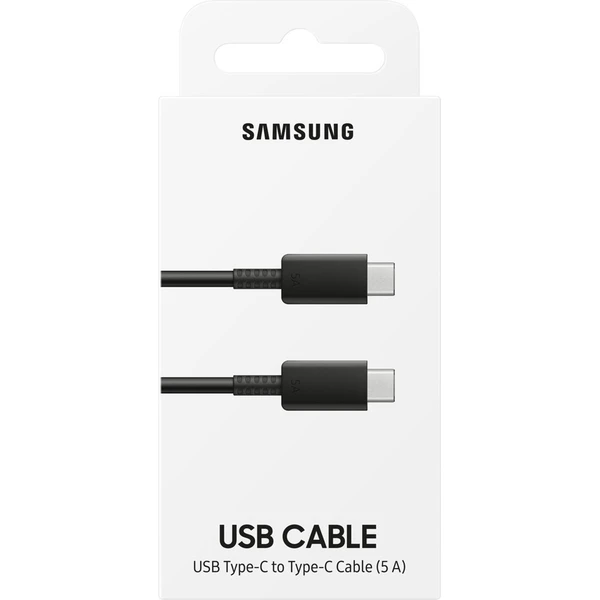 Samsung kábel USB-C/USB-C 1m čierny (EP-DN975BB) - Káble a redukcie - Obrázok NLDS000301