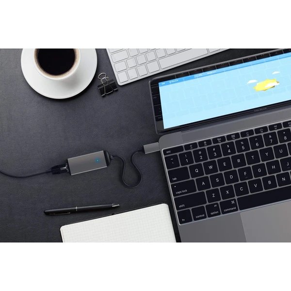 Satechi USB-C/RJ45 redukcia vesmírne šedá - Káble a redukcie - Obrázok NLIE100401
