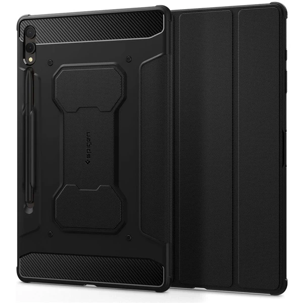 Spigen Rugged Armor Pro kryt Samsung Galaxy Tab S10+/S9+ čierny - Puzdra - Obrázok NMN5000701