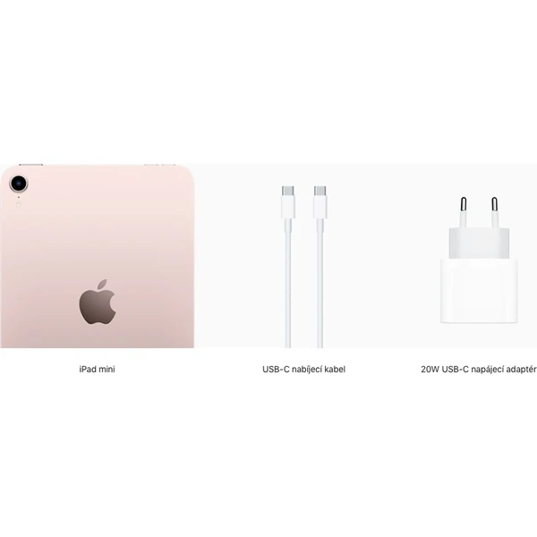 Apple iPad mini 64GB Wi-Fi + Cellular ružový (2021) - Tablety - Obrázok NMS5300401
