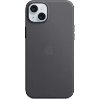 Kryt z tkaniny FineWoven s MagSafe na iPhone 15 Plus čierny - Puzdra
