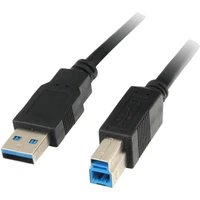 Prémiový kábel PremiumCord USB-A/USB-B dĺžka 3m čierny - Káble a redukcie