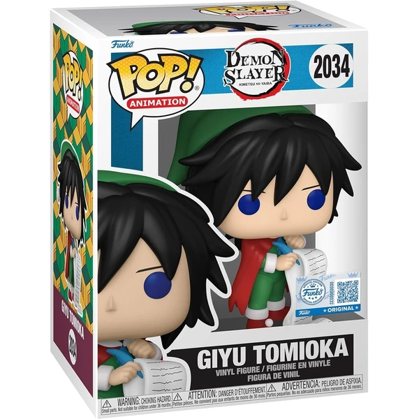 Funko POP! #2034 Animation: Demon Slayer- Giyu Tomioka (Holi) - Funko POP! - Obrázok NO0J000K01