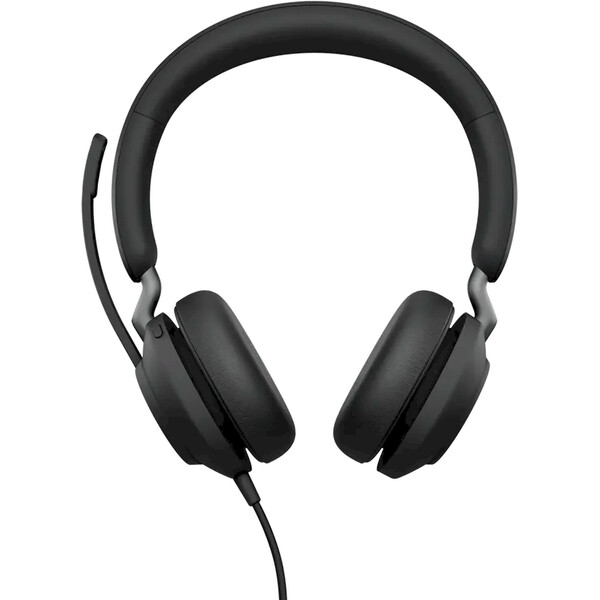 Jabra Evolve2 40 SE USB-C/A MS Stereo slúchadlá čierna