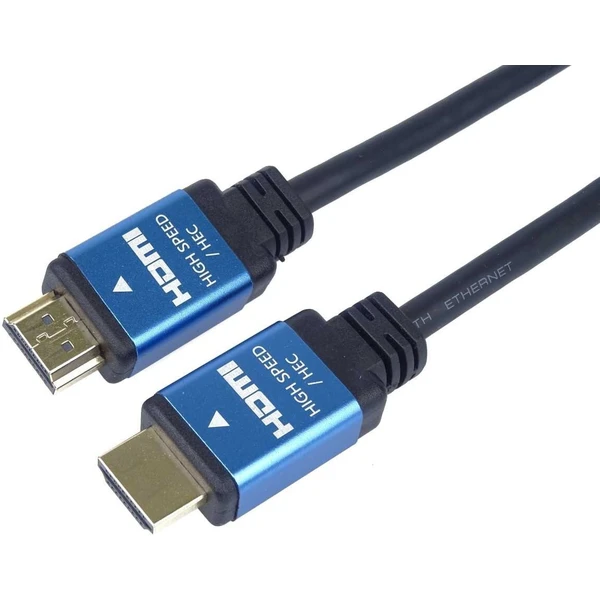 PremiumCord HDMI 2.0b/HDMI 2.0b kábel s ethernetom 4K 1m čierny - Káble a redukcie - Obrázok NORU000501
