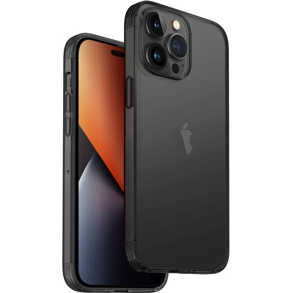 UNIQ Air Fender kryt iPhone 14 Pre Max sivý