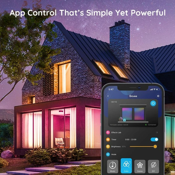 Govee WiFi RGB Smart LED pásik 10m - LED pásy - Obrázok NPKK000K01
