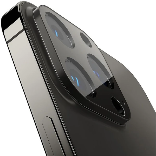 Spigen tR Optik 2 Pack tvrdené sklo na fotoaparát iPhone 13 Pro/13 Pro Max čierne - Ochranné fólie a sklo - Obrázok NQEZ600301