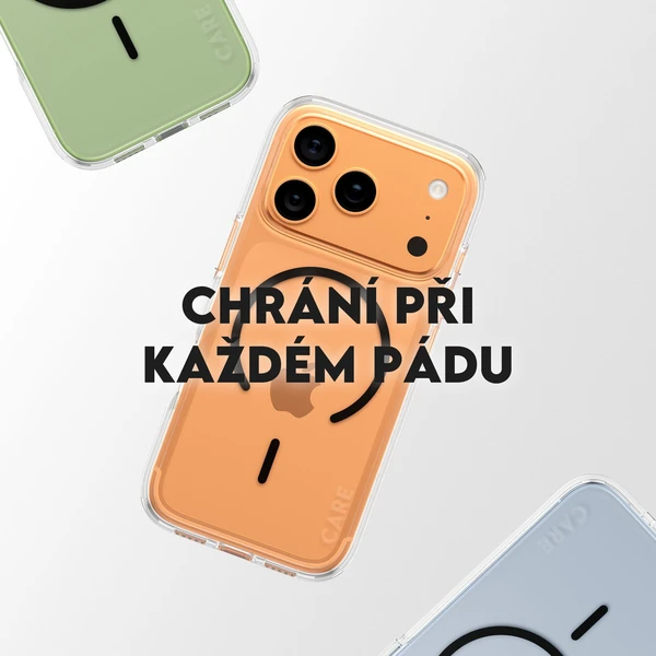 PanzerGlass® CARE Urban kryt s MagSafe Apple iPhone 17 Pro číry/čierny - Puzdra - Obrázok NREH000K01
