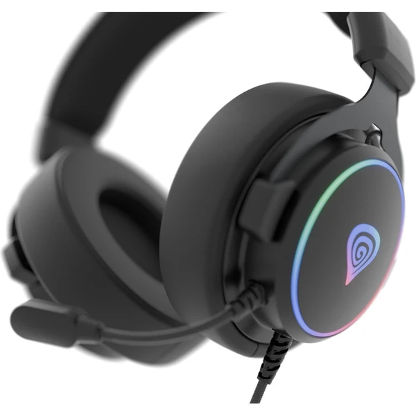 Genesis NEON 764 headset čierny - Slúchadlá - Obrázok NRSE000K01