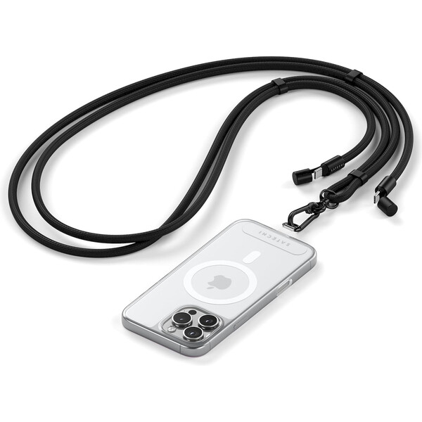 Satechi OntheGo crossbody popruh čierny