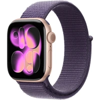 Apple Watch 42/41/40/38mm hmlovo fialový prevliekací športový remienok - Remienky