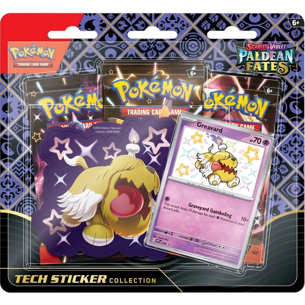 Pokémon TCG: SV4.5 Paldean Fates - Tech Sticker Collection - Pokémon karty - Hlavný obrázok