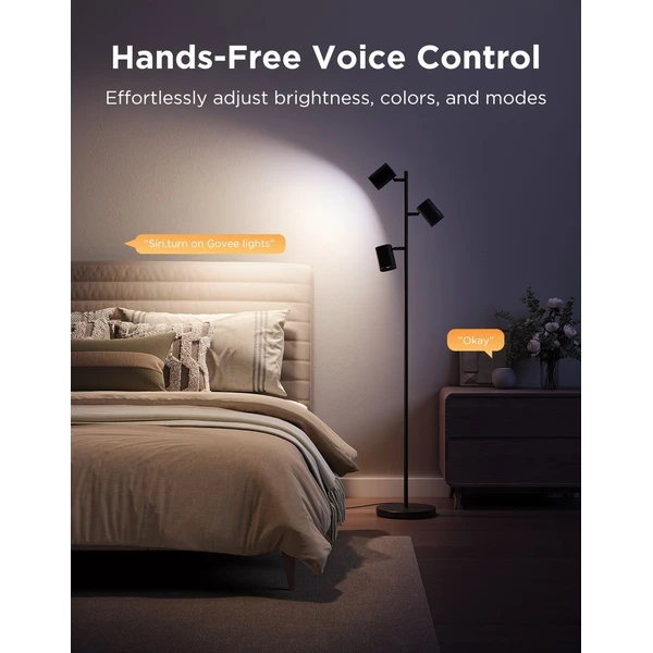 Govee Tree Lamp RGBICWW stojacia lampa Matter - Inteligentné osvetlenie - Obrázok NU3L000K01