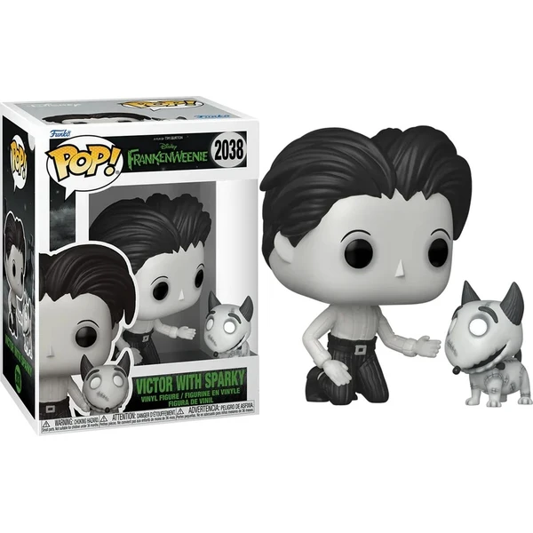 Funko POP!&Buddy #2038 TV: Frankenweenie - Victor with Sparky - Funko POP! - Hlavný obrázok