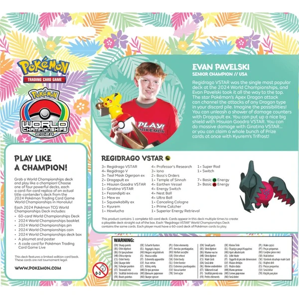 Pokémon TCG: World Championship Deck 2024 - Pokémon karty - Obrázok NUQF000K01