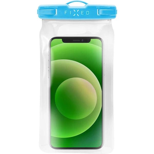 FIXED Float vodeodolné púzdro na mobil (IPX8) modré - Puzdra - Hlavný obrázok