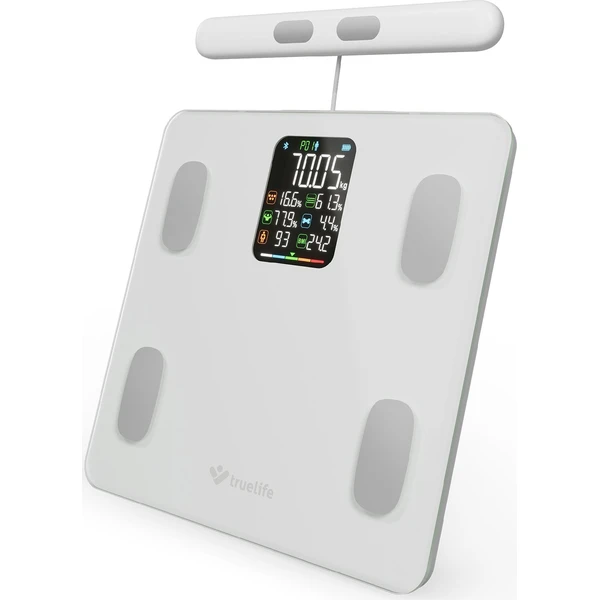 TrueLife FitScale W8 múdra váha biela - Inteligentné váhy - Obrázok NVUL000K01