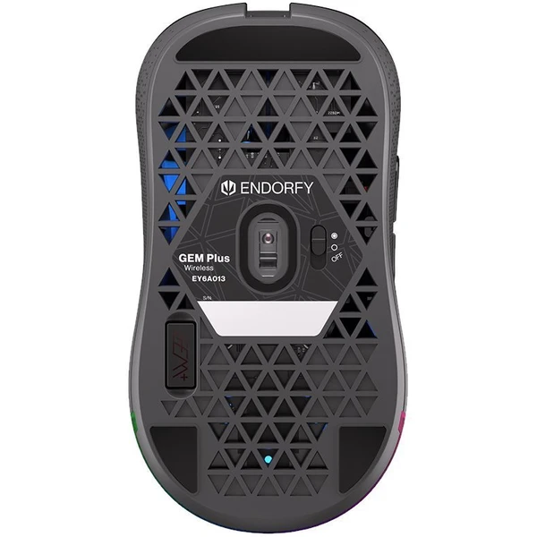 Endorfy Gem Plus PAW3395 bezdrôtová myš čierna - Myši - Obrázok NWZ6G00101