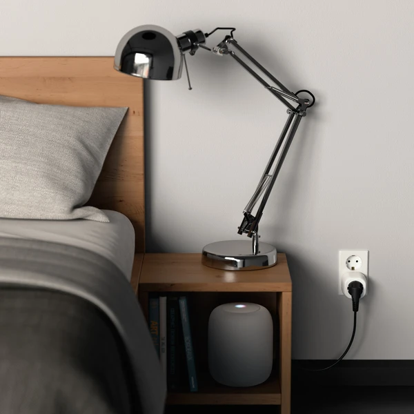 Satechi Homekit Smart Outlet múdra zásuvka (EU) biela  - Inteligentné zásuvky - Obrázok NXBT000501
