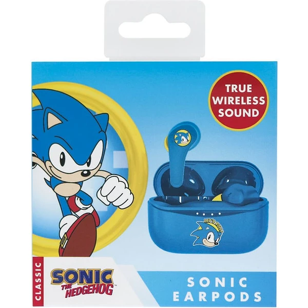OTL bezdrôtové slúchadlá TWS s motívom SEGA Sonic - Slúchadlá - Obrázok NZHB300401