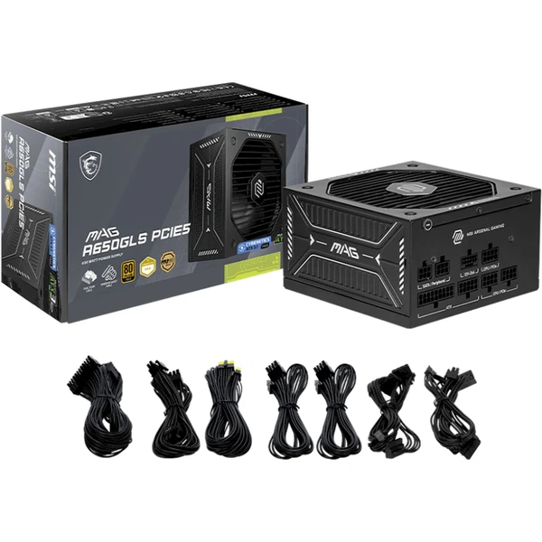 MSI MAG A650GLS PCIE5 - Zdroje - Obrázok NZRI000K01