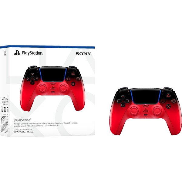 DualSense Wireless Controller Techno Red - Herné ovládače - Obrázok O03S000K01