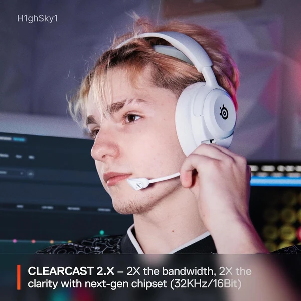 SteelSeries Arctis Nova 5P herné slúchadlá biela - Slúchadlá - Obrázok O0A8000O01