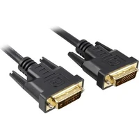 PremiumCord DVI-D/DVI-D kábel 2K 15m čierny - Káble a redukcie